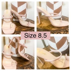 Size 8.5 - Lulus light pink heel